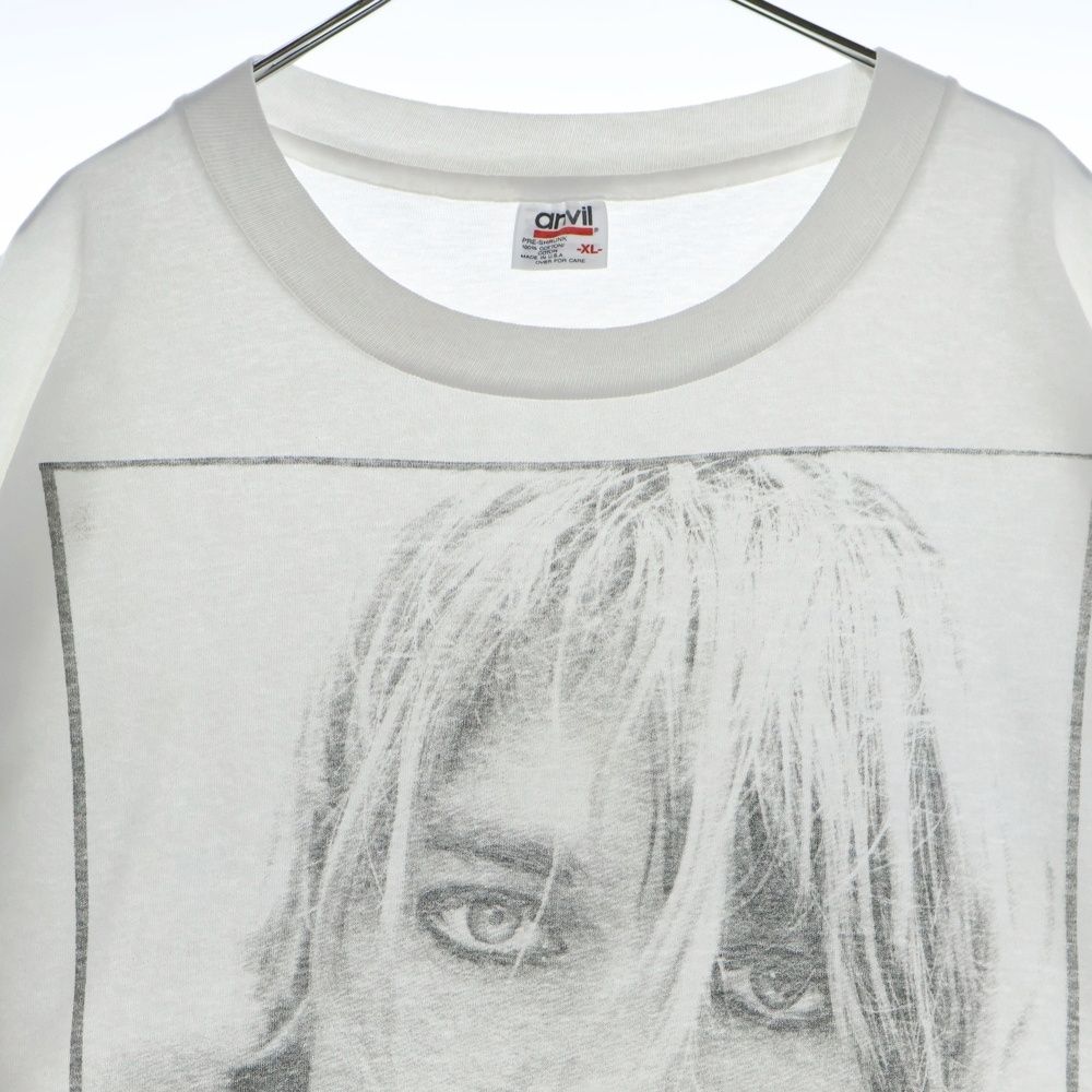 1997年コピーライト入NIRVANAニルヴァーナカートコバーンtシャツ半袖白 VINTAGE (ヴィンテージ) 90s NIRVANA KURT COBAIN MEMORIAL