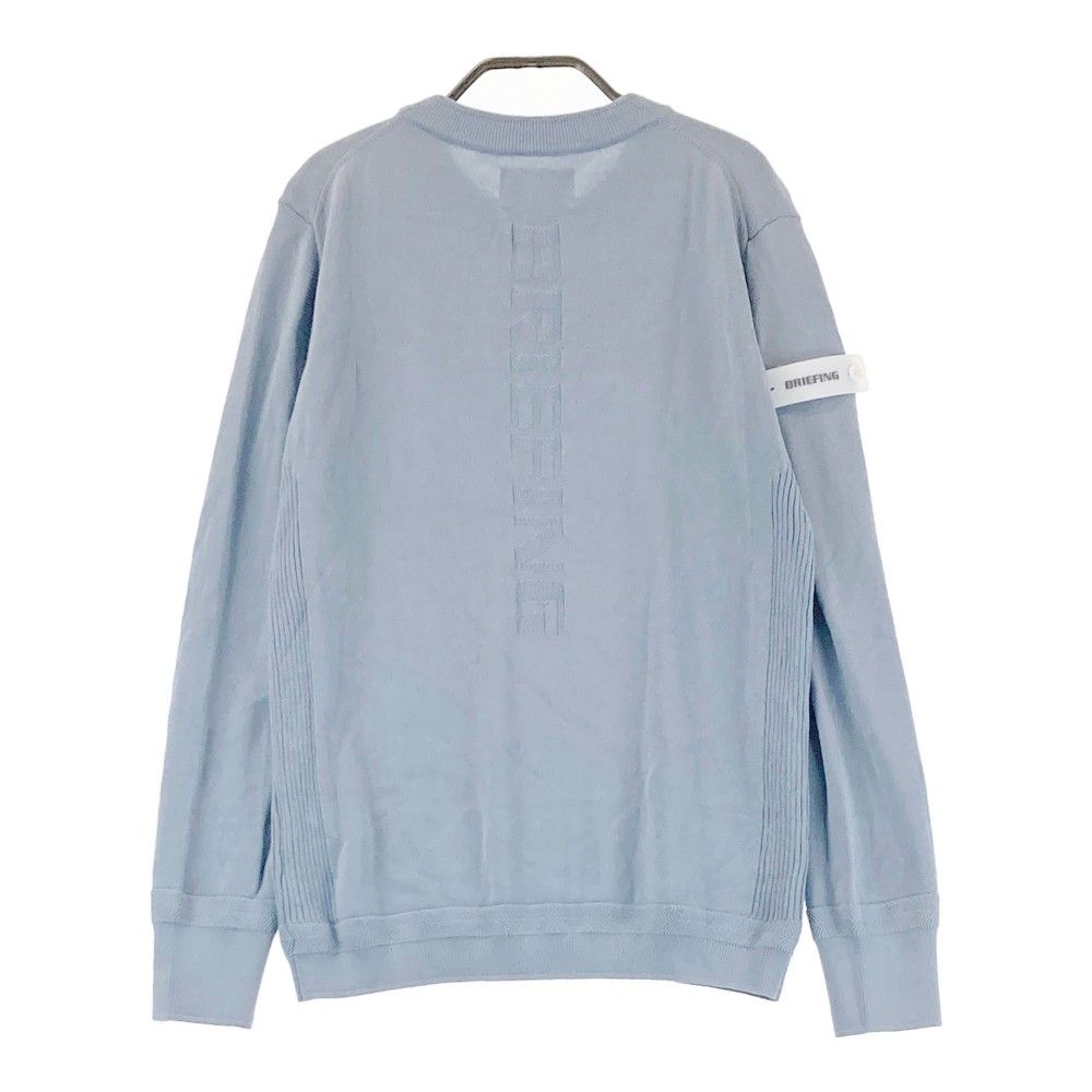 BRIEFING GOLF ブリーフィング シルク・カシミヤ混 クルーネック