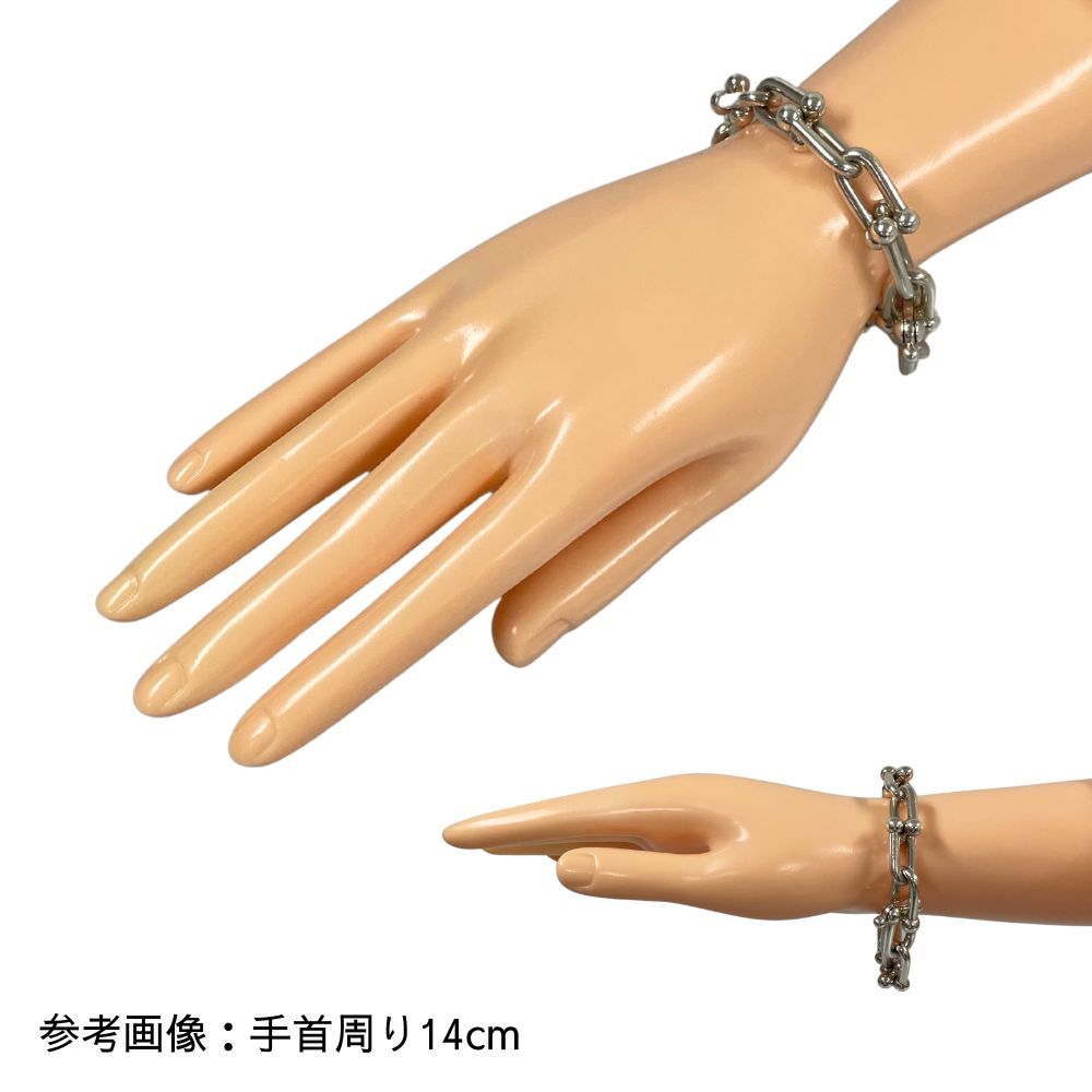 TIFFANY&CO. ティファニー ハードウェア ラージリンク ブレスレット