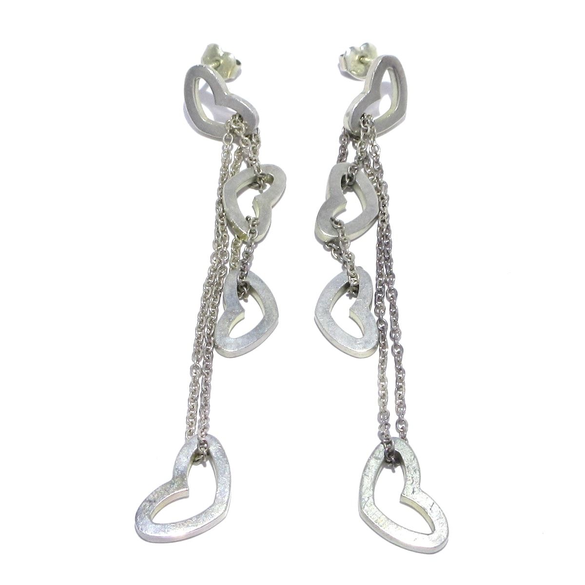 スタージュエリー　シルバー925/K14 ピアス HEART MOON PIERCED EARRINGS(2SP0873)SV925 ピアス｜スター
