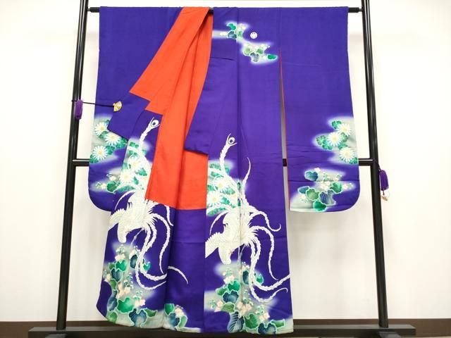 平和屋着物□極上 アンティーク 大正ロマン 中国三大刺繍 相良