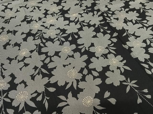 平和屋着物○訪問着 枝垂れ桜シルエット 金彩 さが美扱い 正絹 逸品