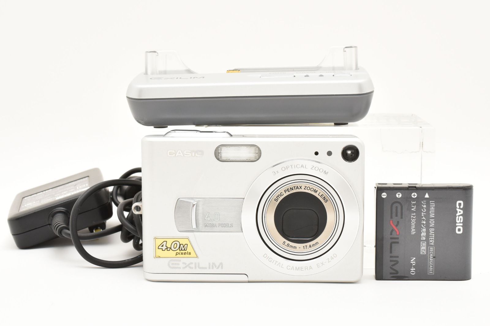 ☆外観美品☆カシオ CASIO EXILIM EX-Z40 《バッテリー