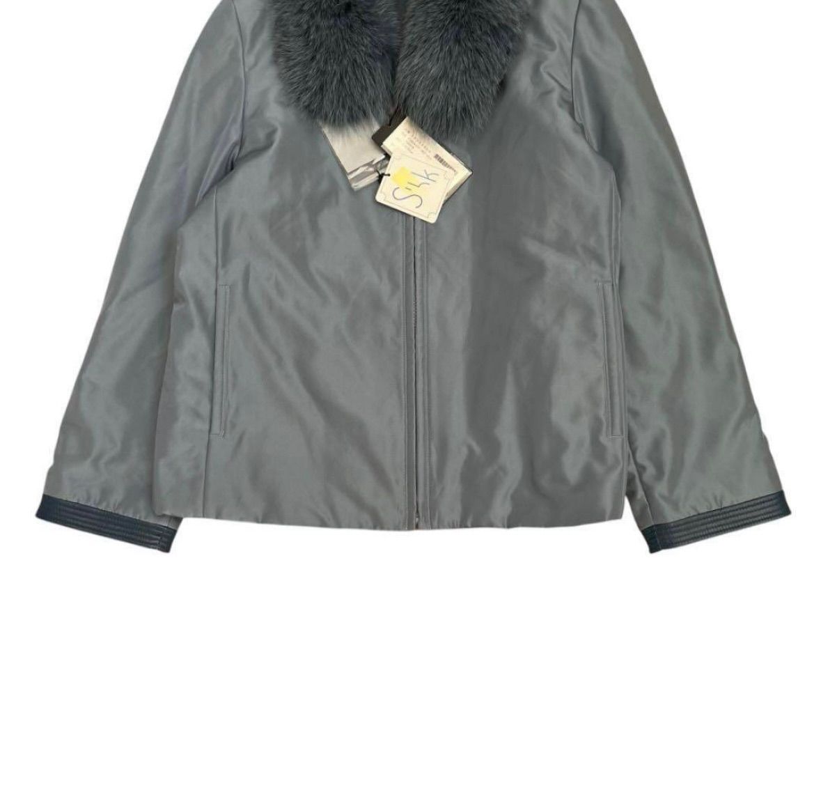 フォックスファー ラムレザー×シルク