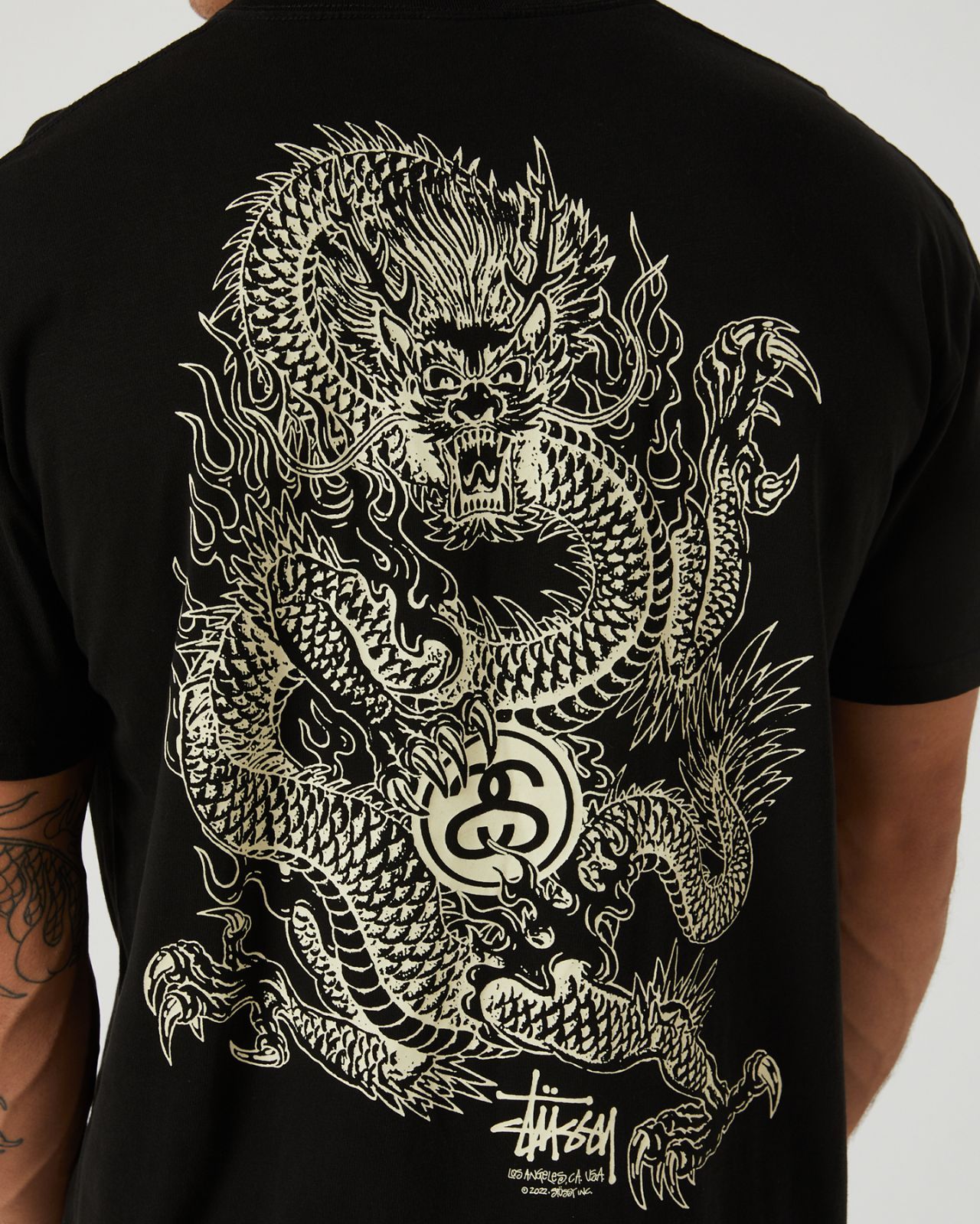 STUSSY Dragon 50-50 Ss Tee Tシャツ ステューシー - メルカリ