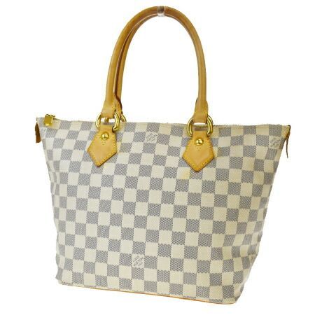 【中古】 ルイヴィトン LOUIS VUITTON サレヤ PM ショルダーバッグ ハンド トート ダミエ アズール レザー N51186 73MD836