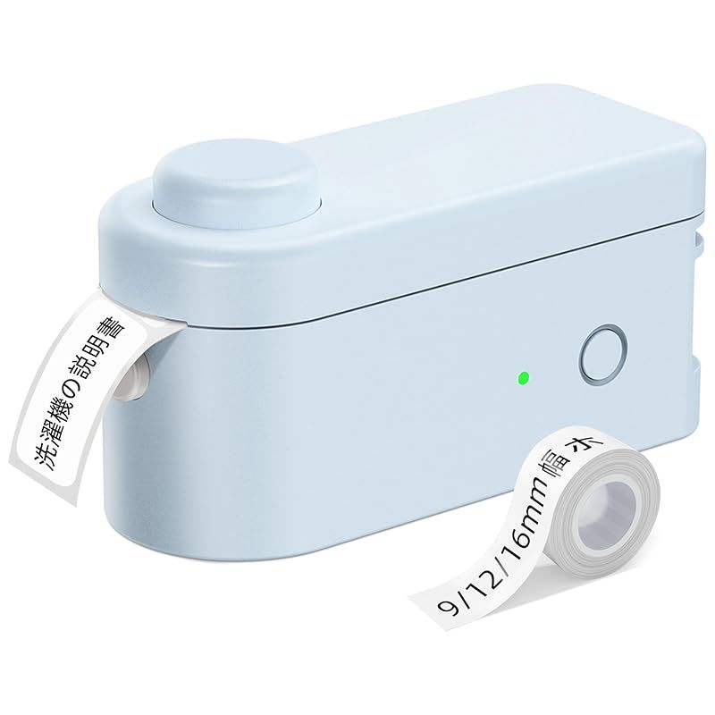 【新品】 MakeID L1 モバイルラベルプリンター ポケットサイズ コンパクト Bluetooth対応 青だ専用アプリでデザインは自由自在 1