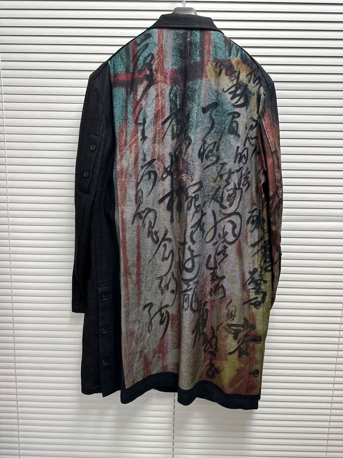 Yohji Yamamoto デニム プリント + 別布ジャケット HZ-J31-814