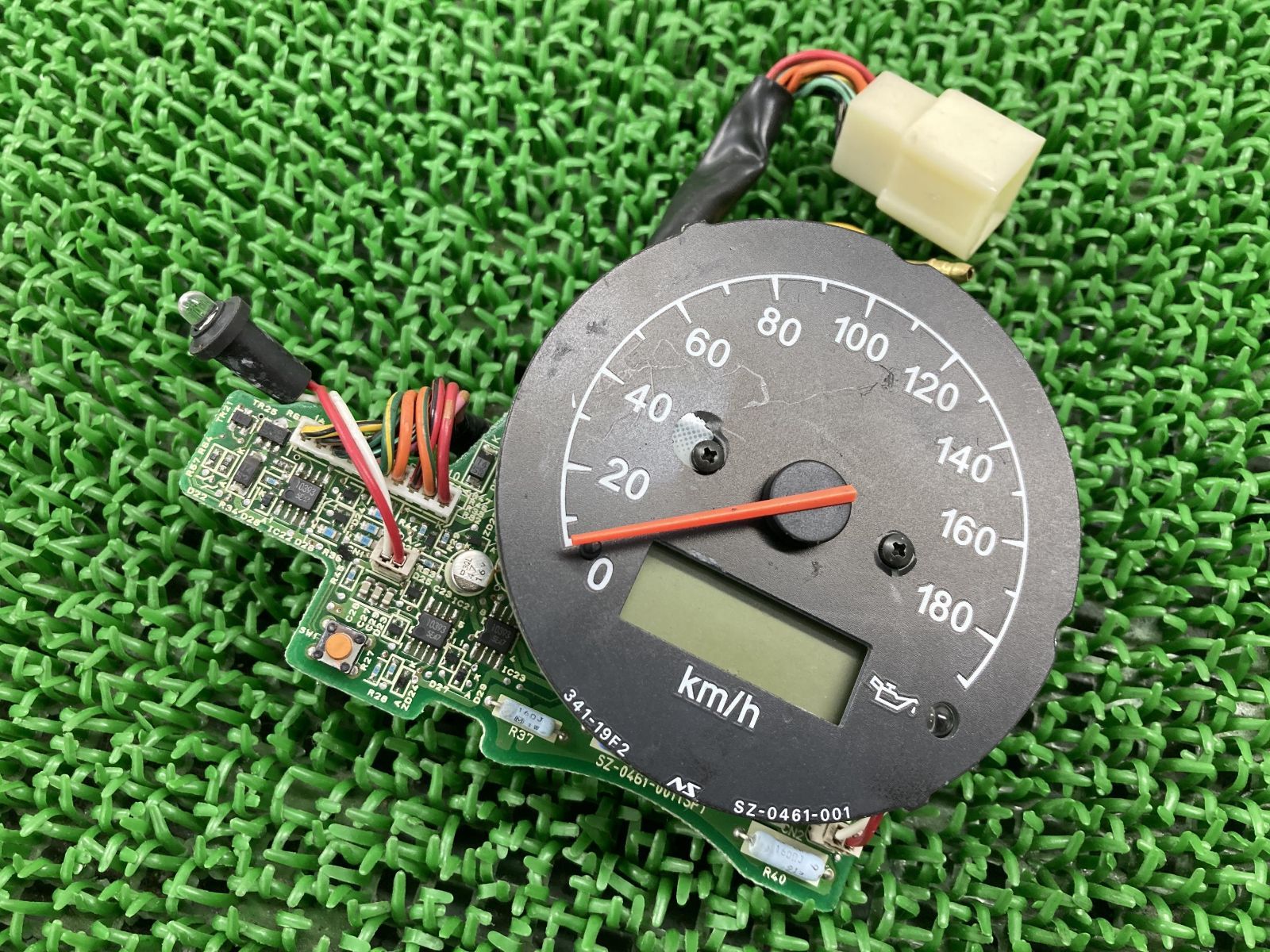 SV650 スピードメーター S341-19F2 スズキ 純正 中古 バイク 部品 VP52A ペイント素材に 割れ欠け無し 品薄 希少品 車検 Genuine