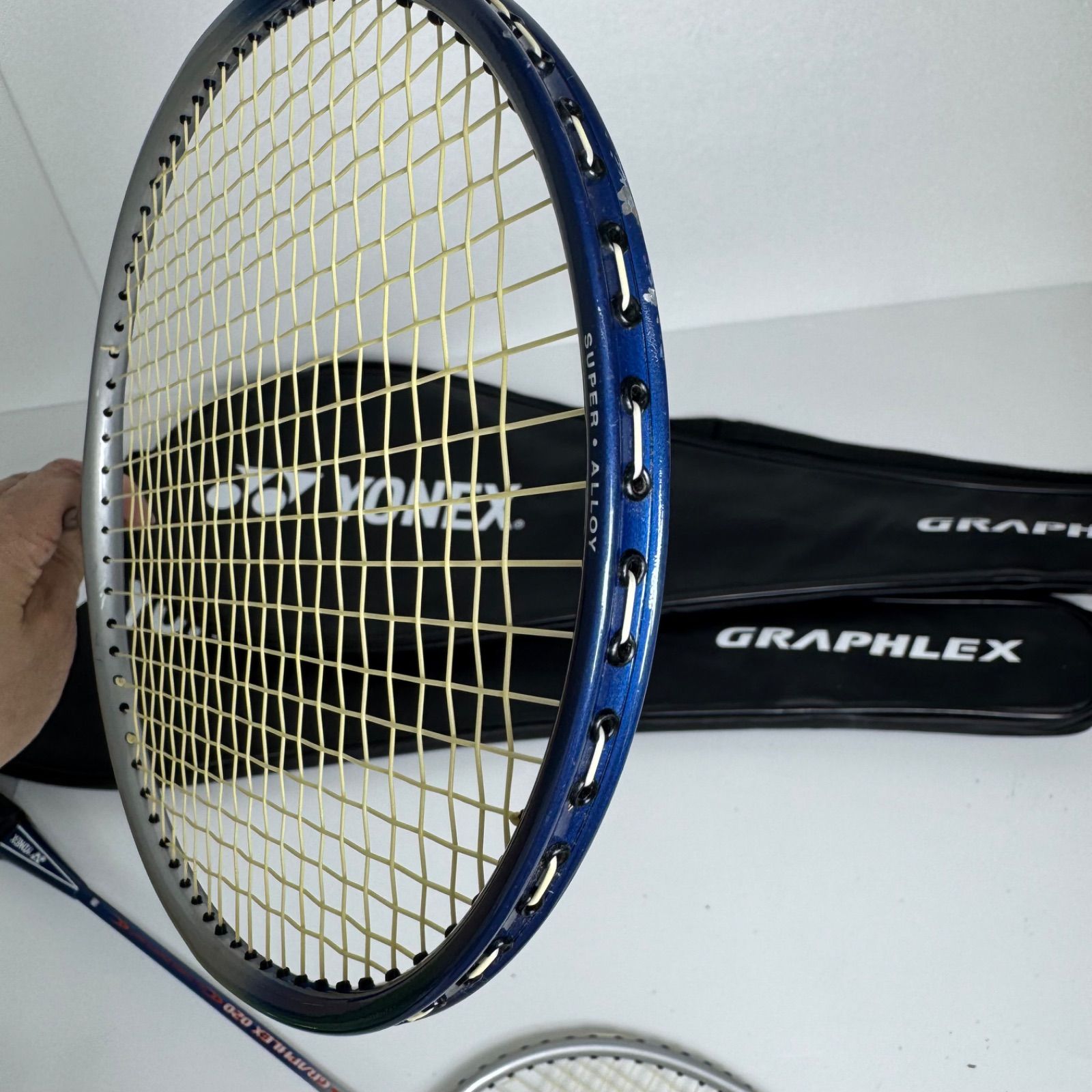 YONEX GRAPHLEX 020 バドミントンラケット 2本セット ケース付き