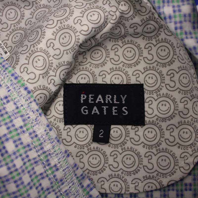 パーリーゲイツ PEARLY GATES ゴルフウェア パンツ ジップフライ