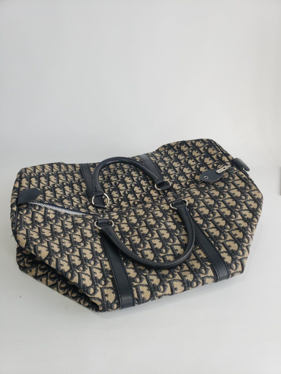 クリスチャン ディオール トロッター ボストンバッグ ブルー 中古 中古【Christian Dior】クリスチャンディオール ボストンバッグ