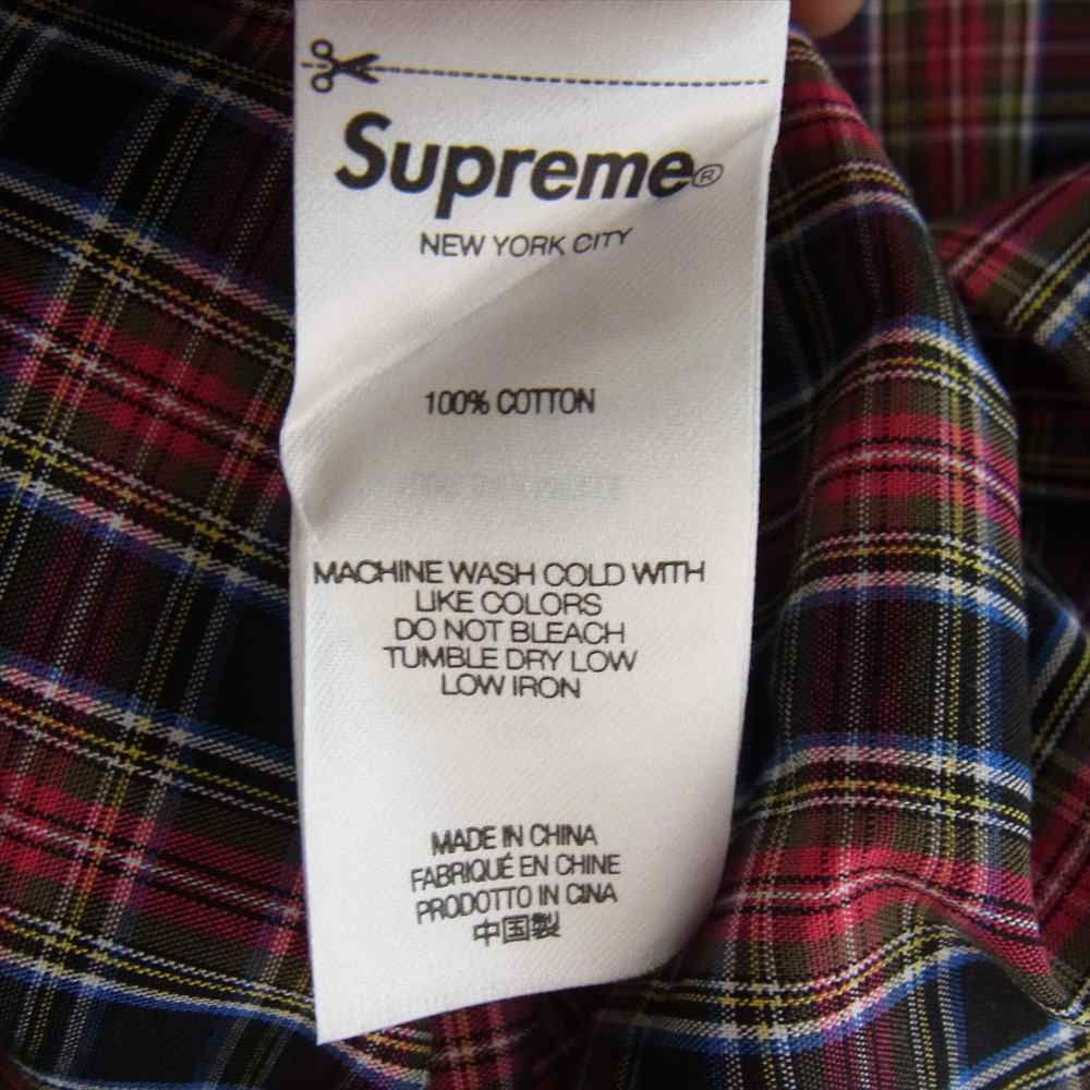 Supreme シュプリーム 半袖シャツ 24SS Loose Fit Mini Plaid S
