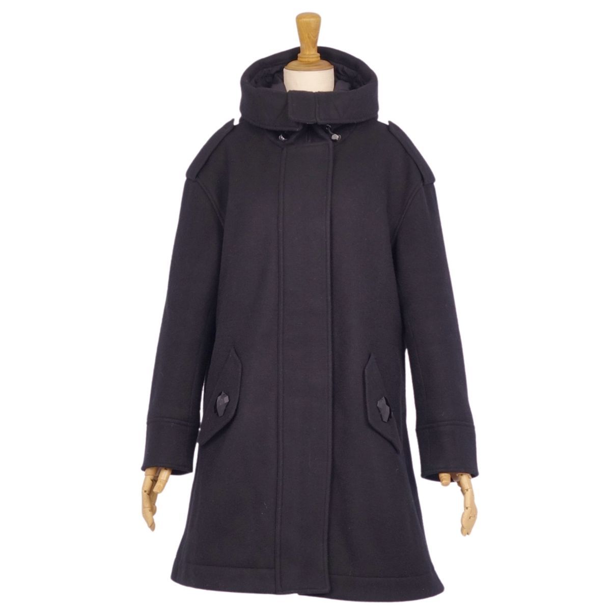 EMPORIO ARMANI ／エンポリオアルマーニ フーデッドコート 美品 エンポリオアルマーニ EMPORIO ARMANI コート フーデッドコー
