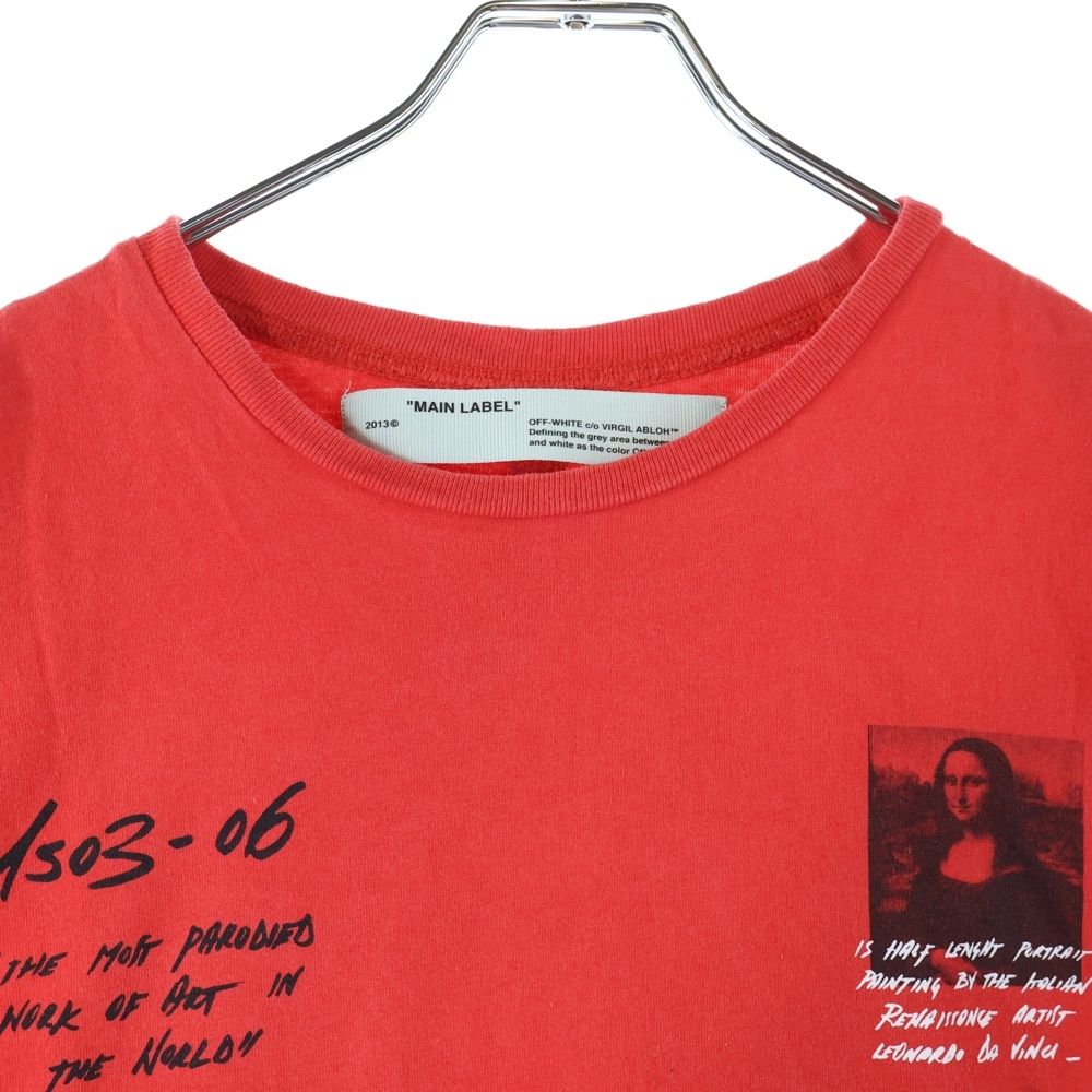 OFF-WHITE (オフホワイト) 19SS MONNALISA TEE モナリザデザイン