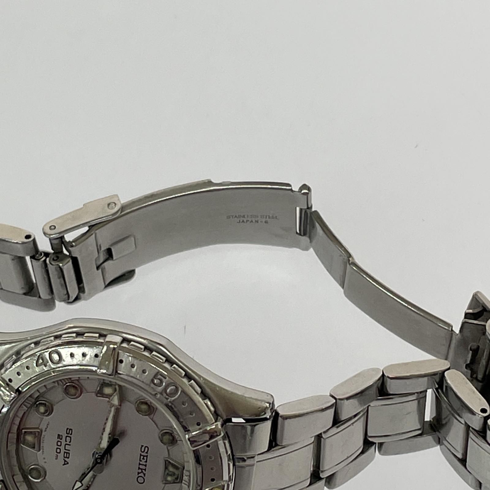 SEIKO セイコー 7N35-6050 SCUBA腕時計/シルバー - メルカリ