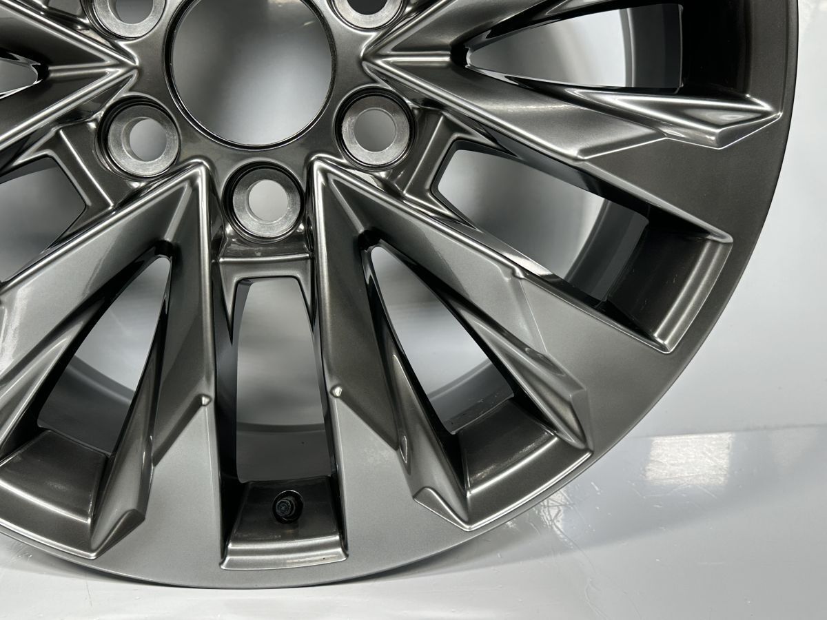 ホイールテーブル 美品/塗装済 ランドクルーザー VJA300W 純正 アルミホイール×1本