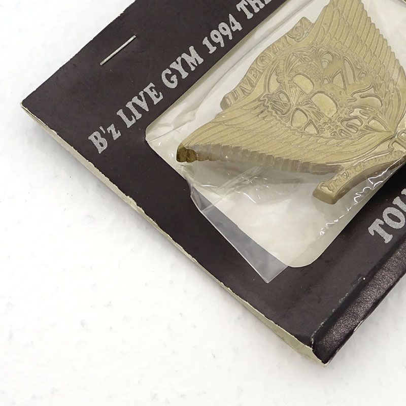 B'z LIVE GYM'94 The 9th Bluesピンバッジ B'z LIVE GYM 1994 RUN 93