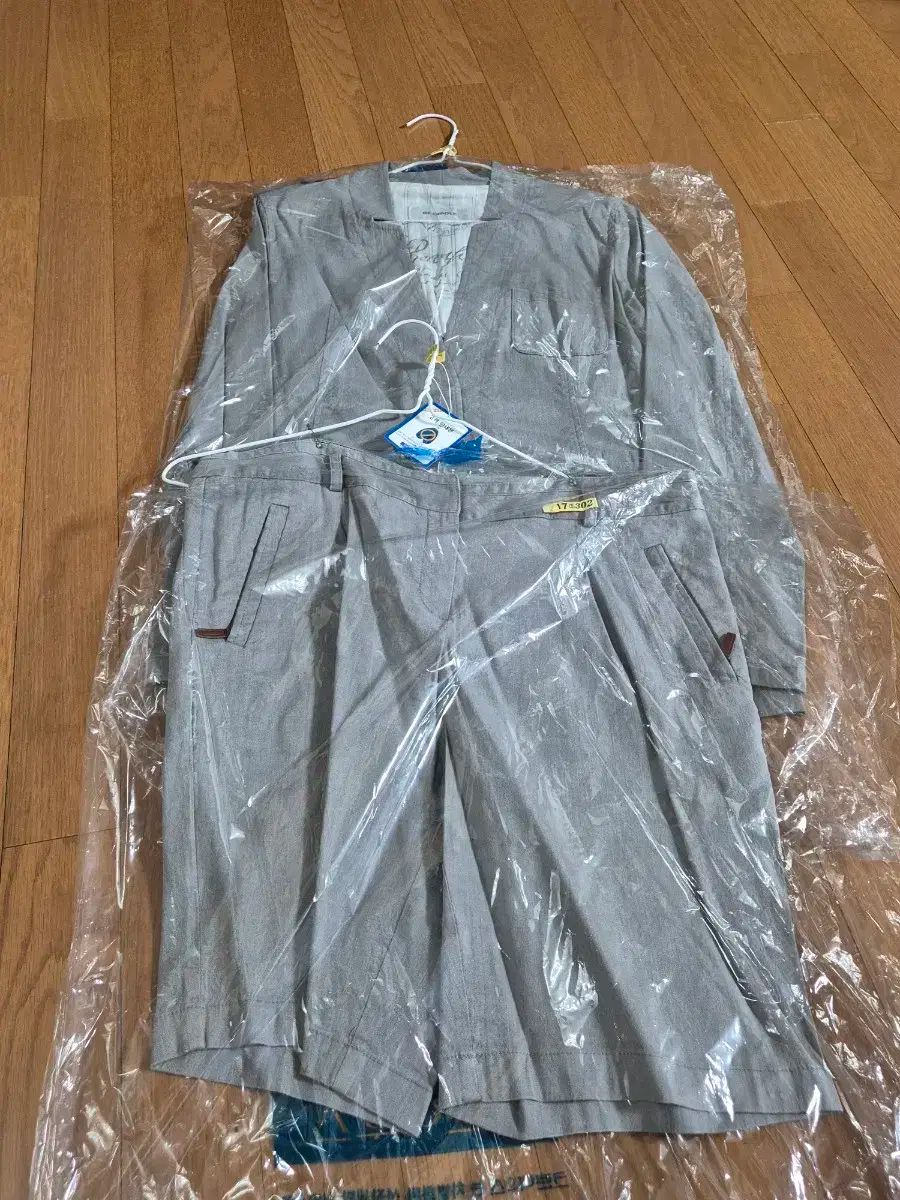 洗浄 完了 BEAN POLE ビーンポール グレー 夏 セットアップ 1
