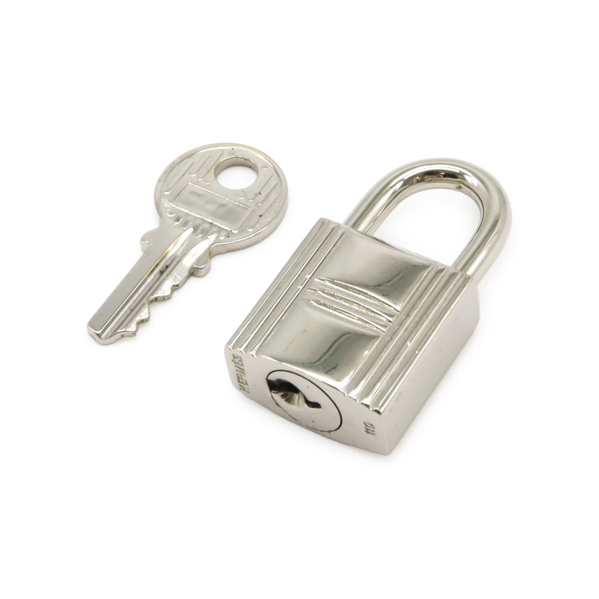 HERMES エルメス カデナ パドロック 南京錠 No.110 鍵 カギ キー付き