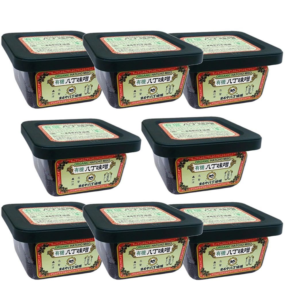8個セット】まるや八丁味噌 有機八丁味噌 300g×8個 (宅配便) /有機JAS