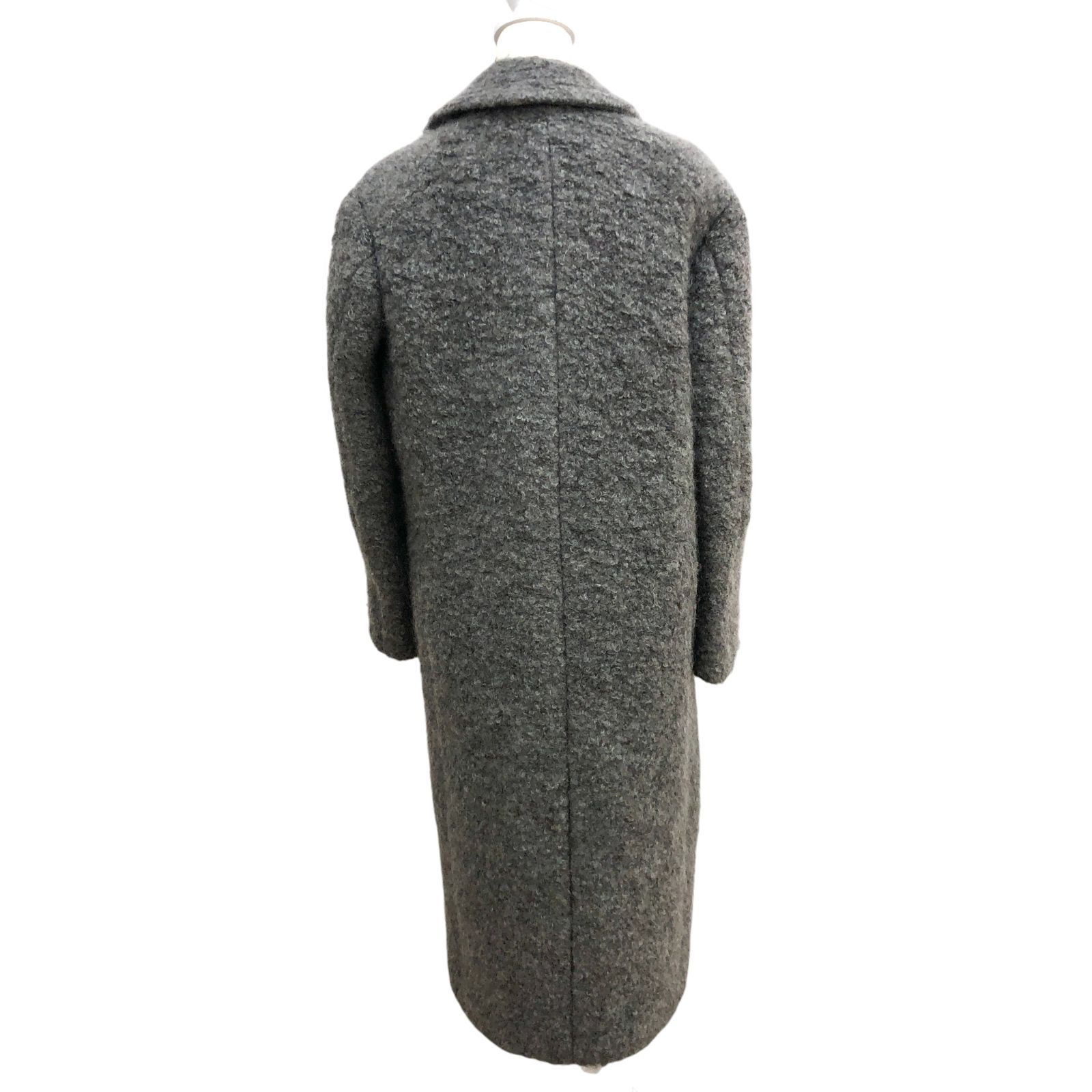 LANVIN en Bleu ライトグレー チェスターコート LANVIN en Bleu