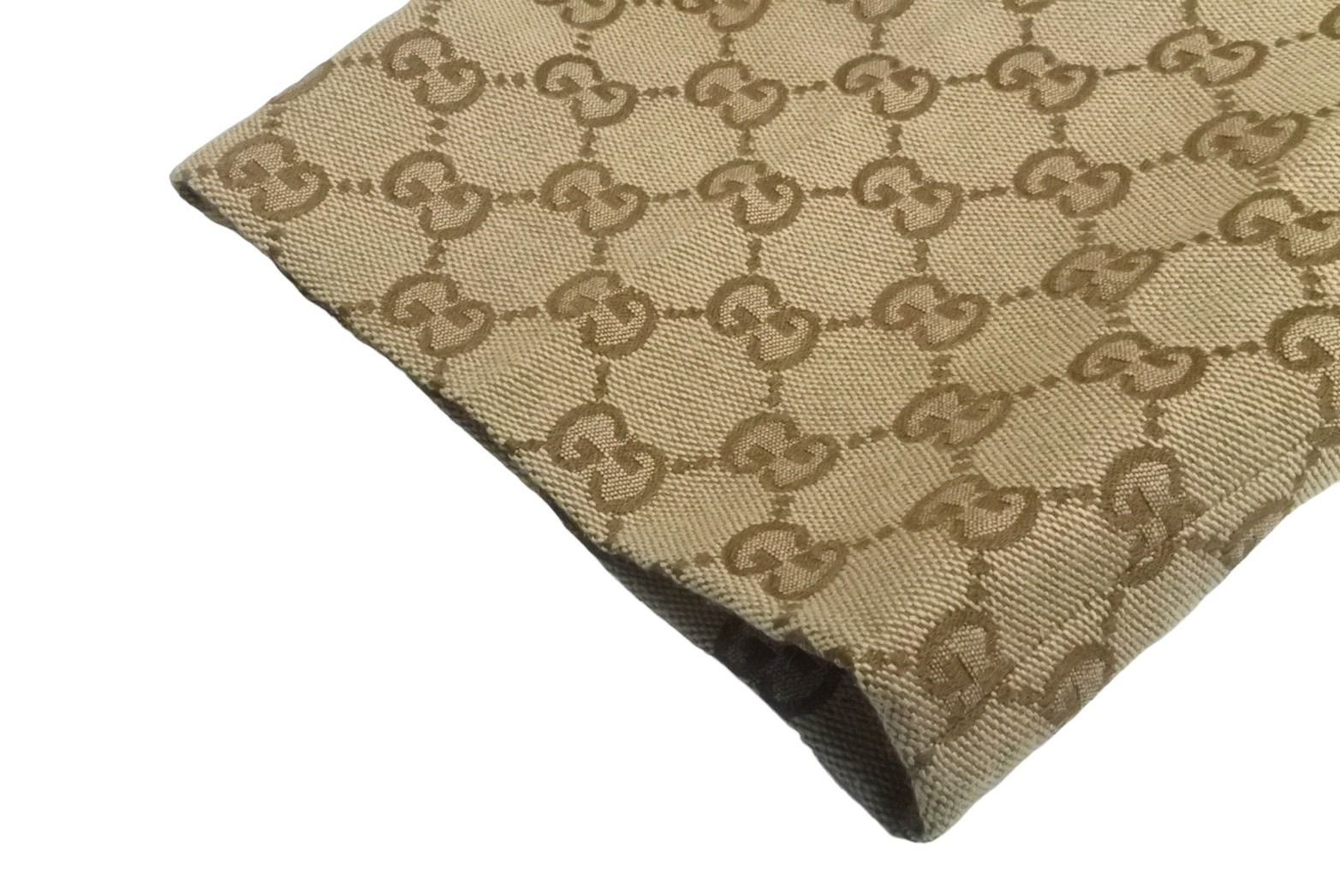 極美品 GUCCI グッチ パンツ GGキャンバス ジョギングパンツ ベージュ  