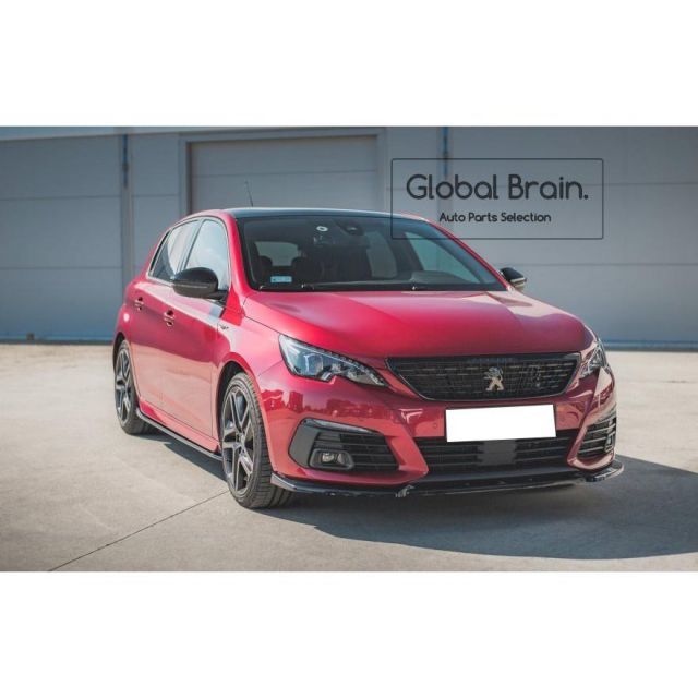 プジョー 308 GT T9 後期 フロント リップ スポイラー Ver.1