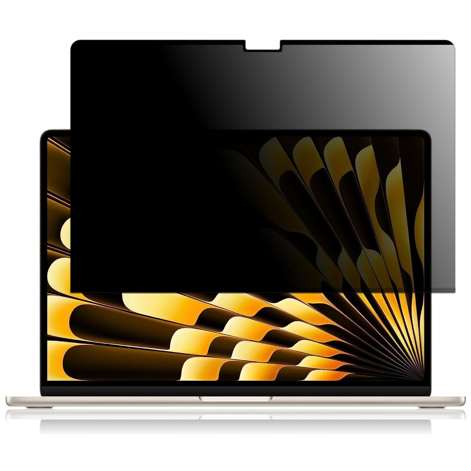 新品 LOE(ロエ) 覗き見防止 macbook air 15 M2 保護フィルム フィルター/プライバシー を守る 【ブルーライトカット】 マグネット対応 反射防止 アンチグレア (MacBook Air 15.3インチ 2023年モデル)