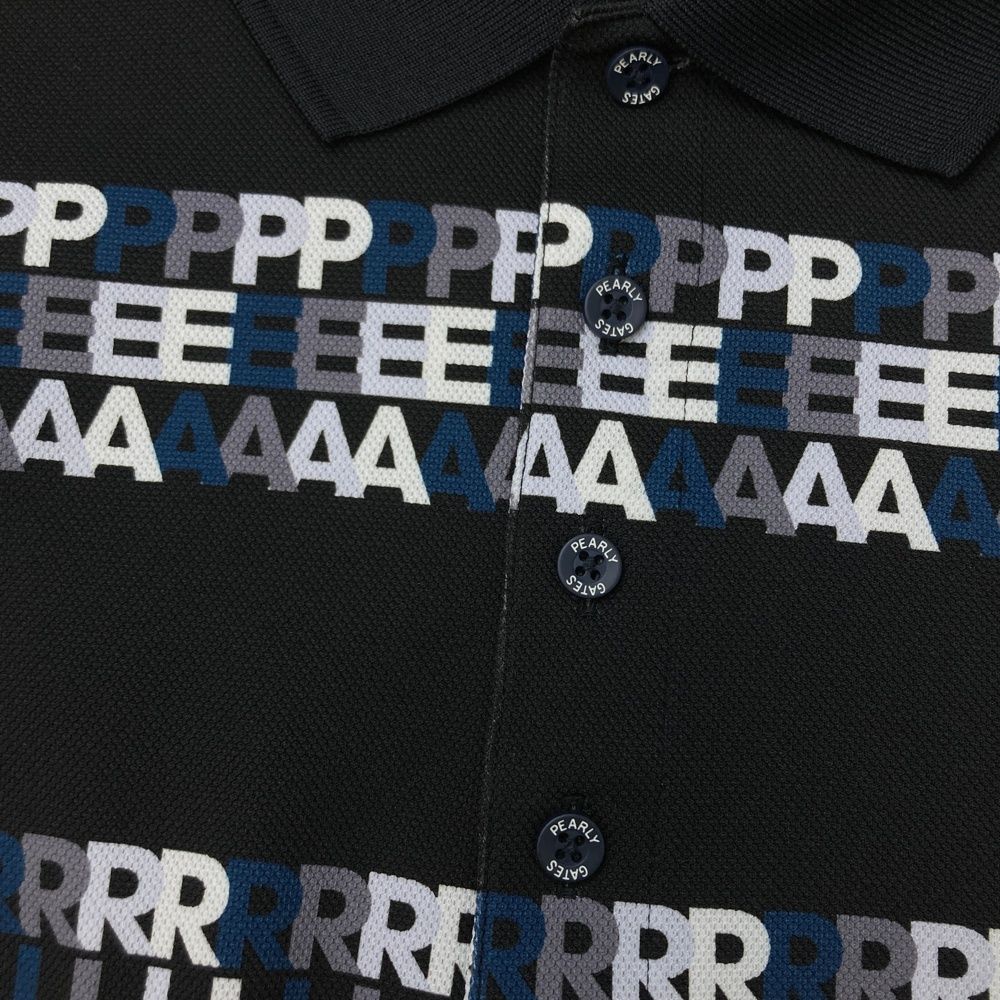 サイズ：7 PEARLY GATES パーリーゲイツ 半袖 ポロシャツ ロゴ柄