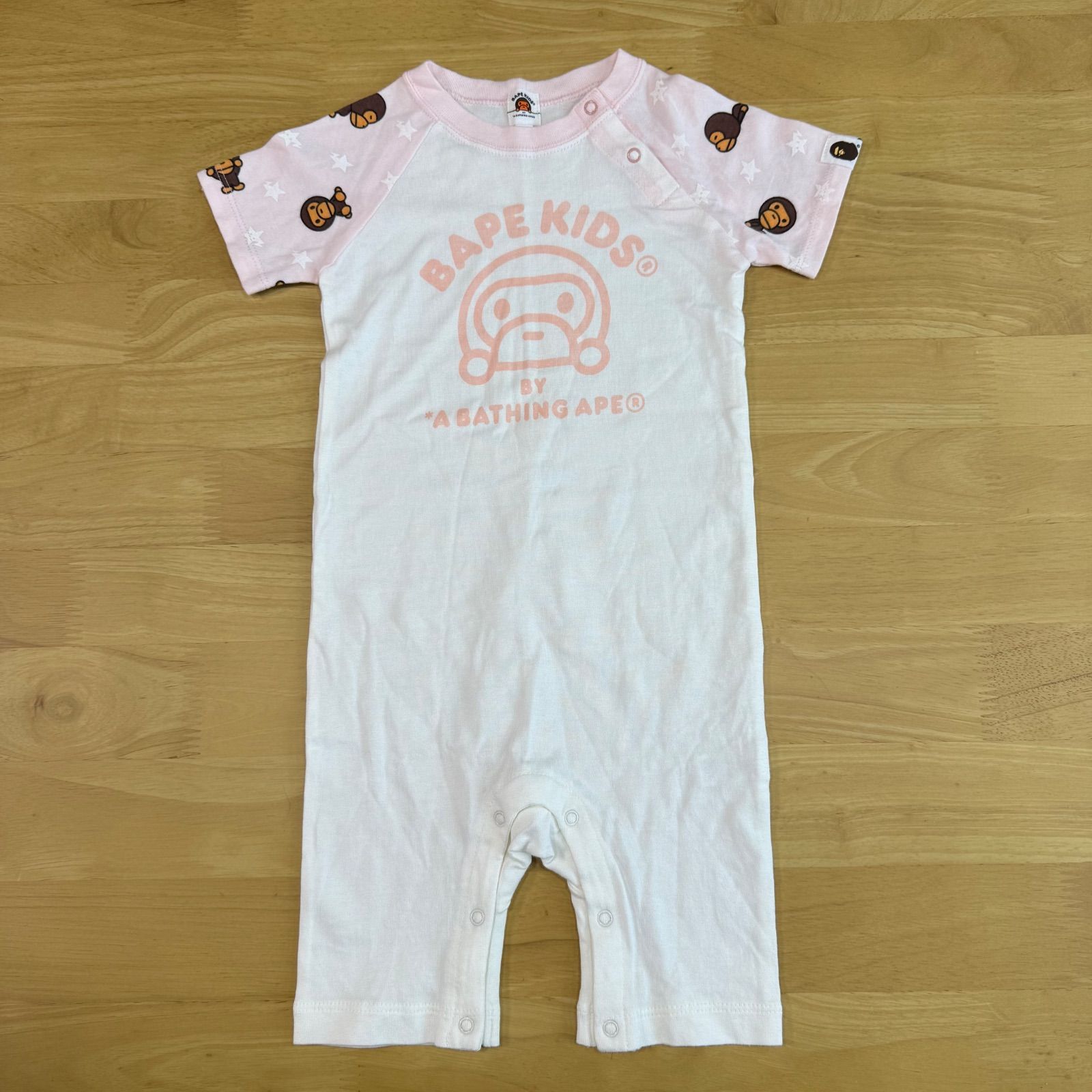 BAPE KIDS - ベビーマイロ タンクトップロンパース 80の通販 by