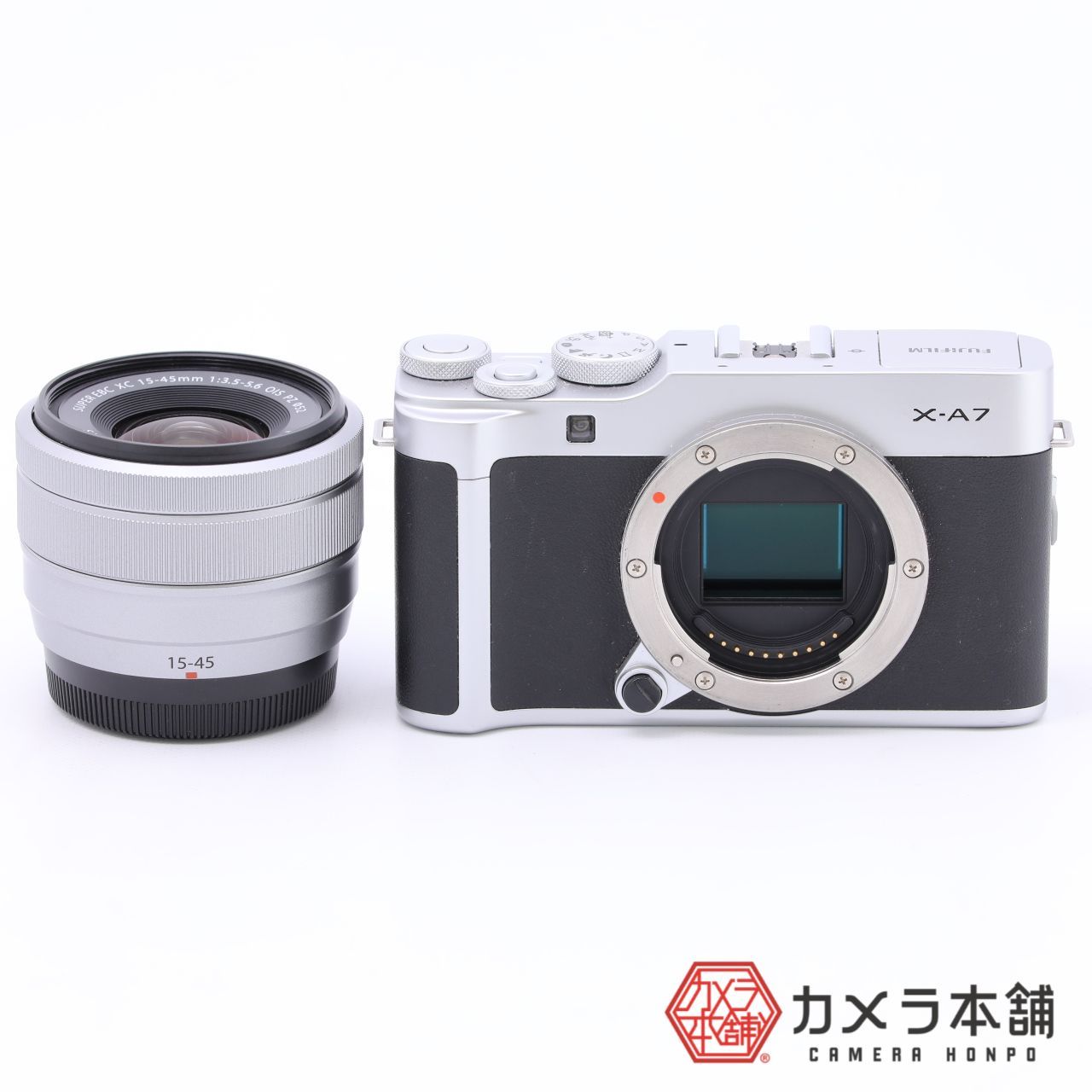 FUJIFILM ミラーレス一眼カメラ X-A7レンズキット X-A7LK-S - カメラ