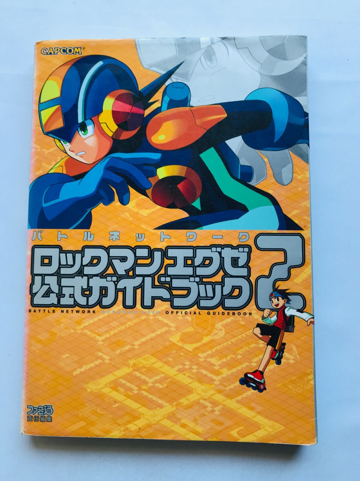 バトルネットワーク ロックマンエグゼ2 公式ガイドブック GBA 攻略本