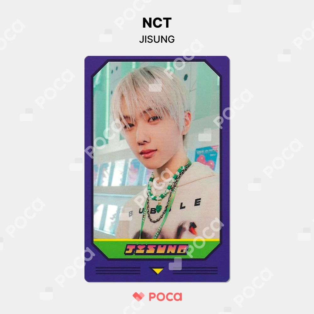 NCT チソン トレカ GLITCH ARCADE CENTER POP-UP STORE MATCHING