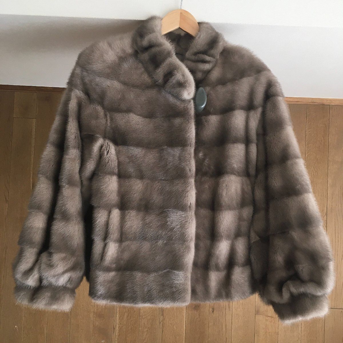 さくさん専用　SAGA MINK グレー ミンクファーショール SAGA MINK グレー ミンクファーショール