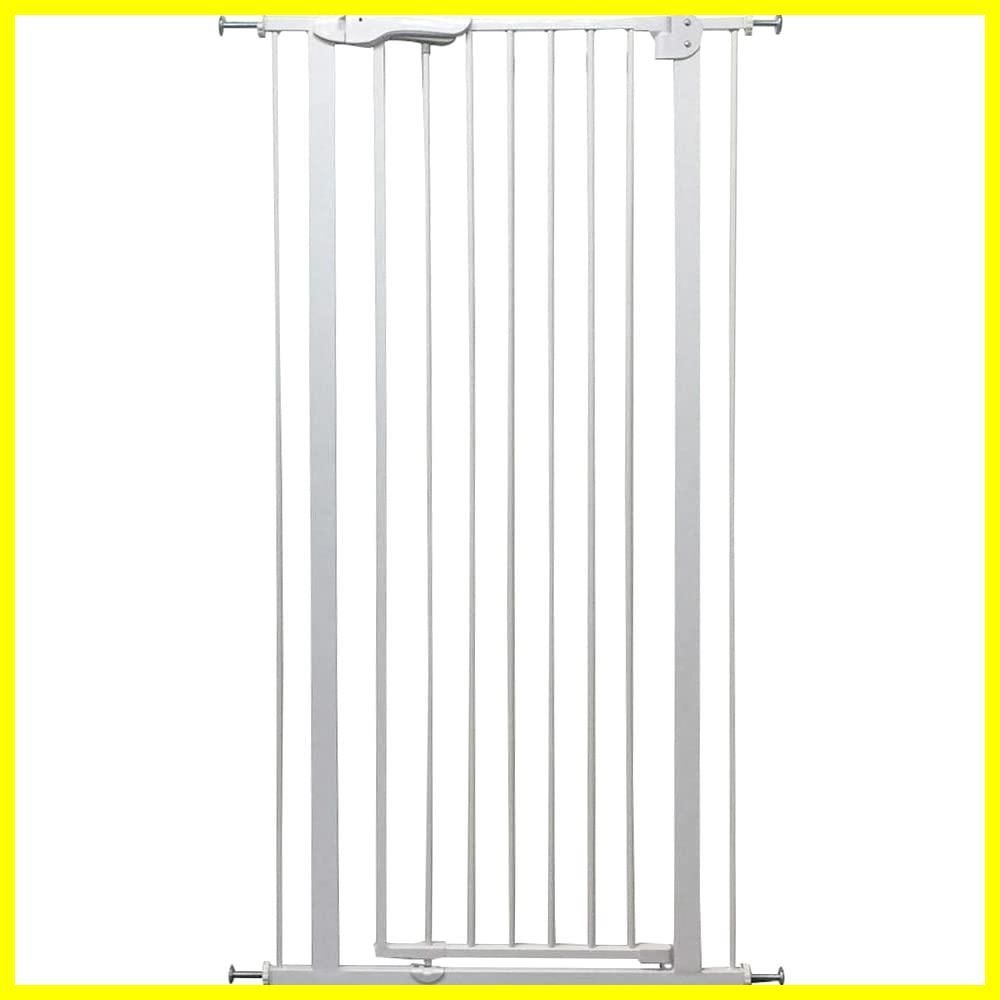 アイリスプラザ ペットゲート ドア付き ハイタイプ ホワイト 高