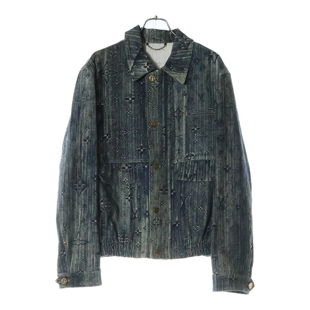 【極美品】ルイヴィトン モノグラム デニムジャケット 1AATFX 54 XL 楽天市場】【Louis Vuitton】ルイヴィトン『モノグラム デニム