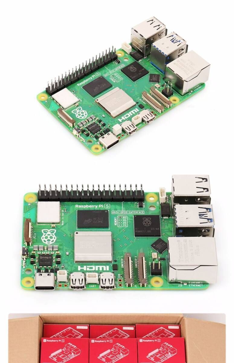 【未開封新品・国内正規・最安値】Raspberry Pi 5 8GB 3個セット Raspberry Pi 5 ⁄ 8GB SC1112 シングルボードコンピュータ Raspberry