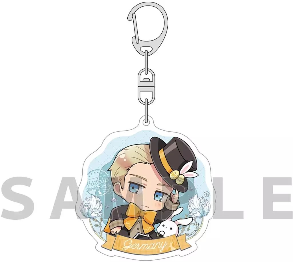 新品】キーホルダー ドイツ(イースター) アクリルキーホルダー