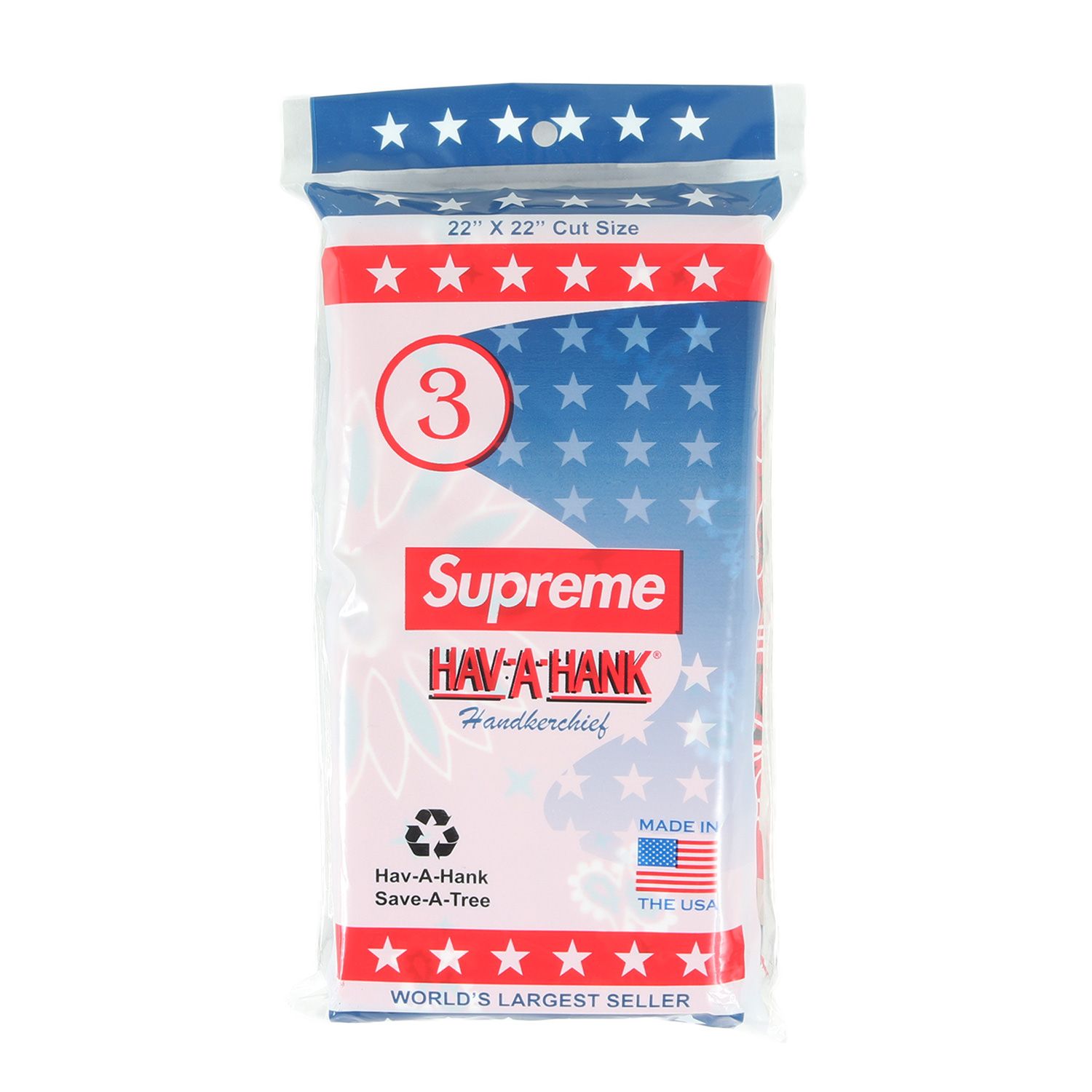新品 Supreme シュプリーム 24SS HAV-A-HANK バンダナ 3色セット Bandanas レッド ブラック ネイビー ブランド アイテム グッズ 小物