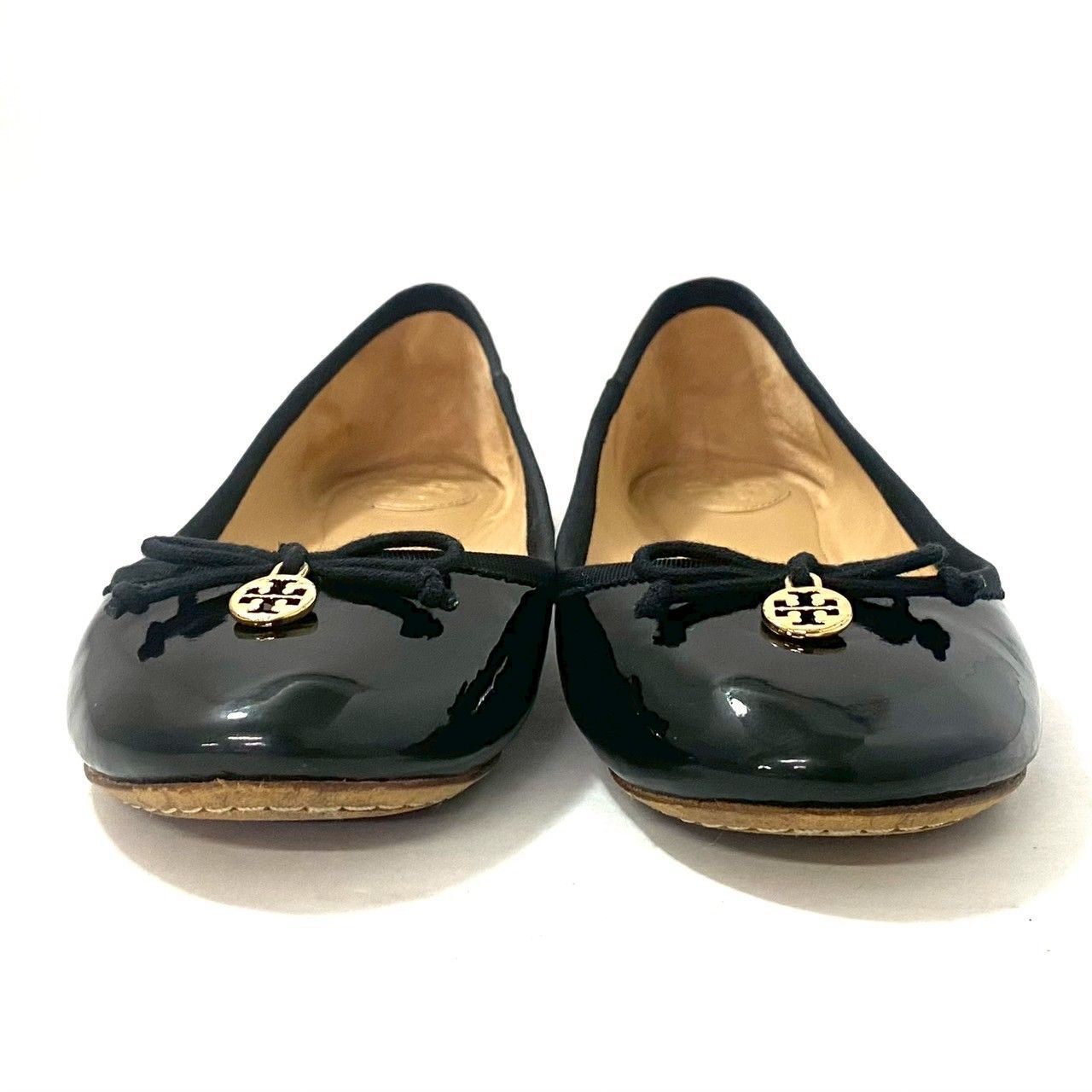 CH【TORY BURCH】フラットシューズ サイズ 8M 約25cm エナメル