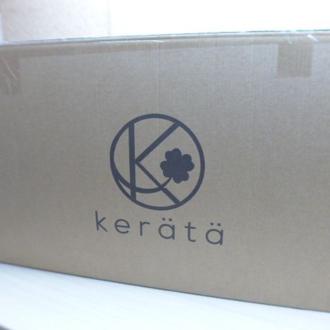 kerata 溝なしシームレス ケラッタ プレイマット ベビー 折りたたみ式 200×140cm ベビーマット ベージュ×ホワイト