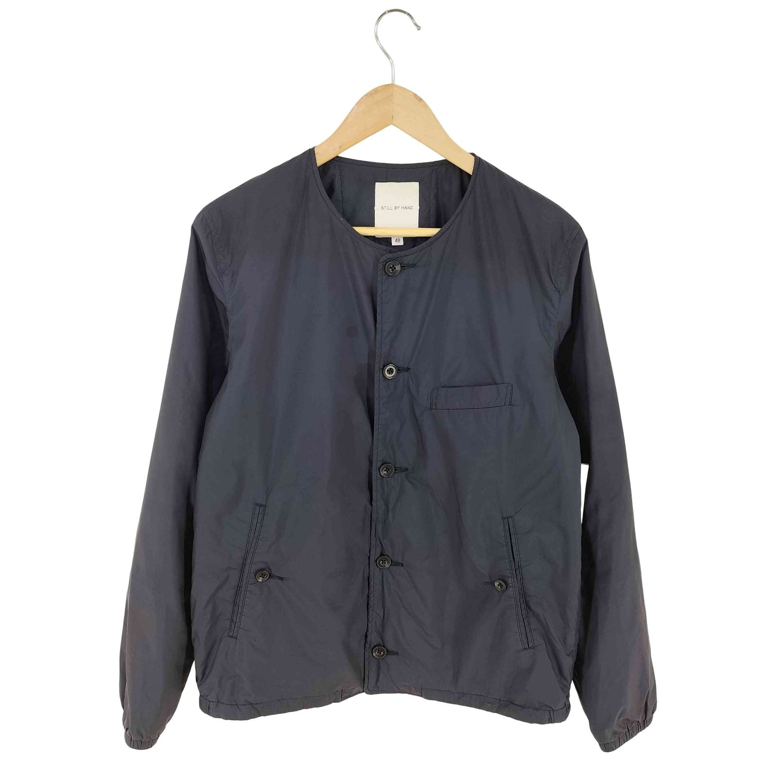 スティルバイハンド STILL BY HAND No Collar Blouson メンズ 48 STILL