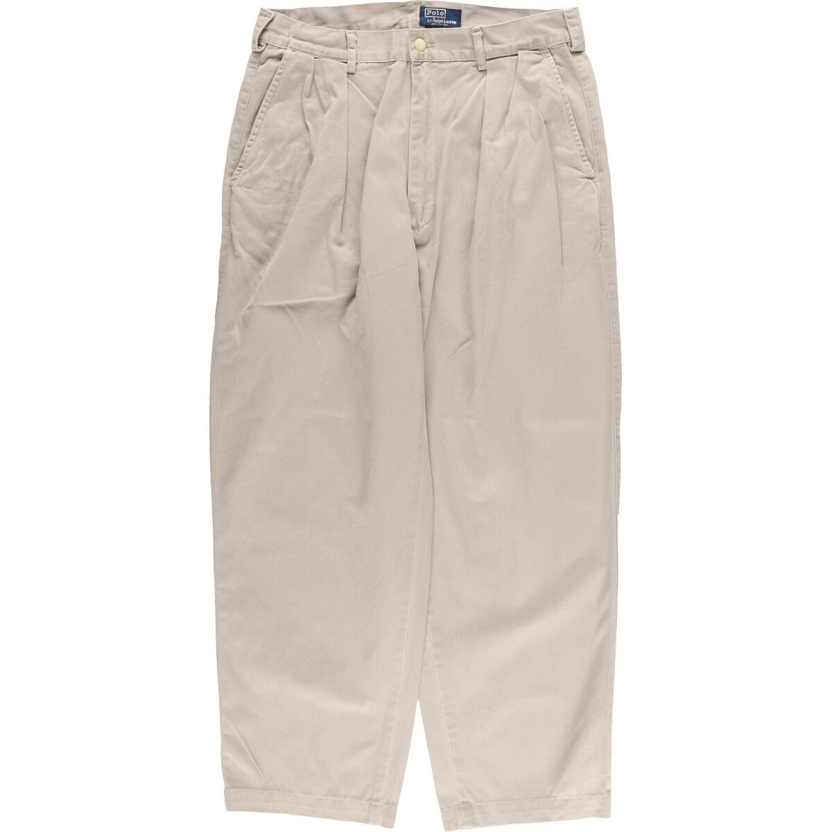 90s POLO RALPH LAURENツータック チノパン ブラウンW33 90s POLO RALPH LAURENツータック チノパン ブラウンW33 - メルカリ