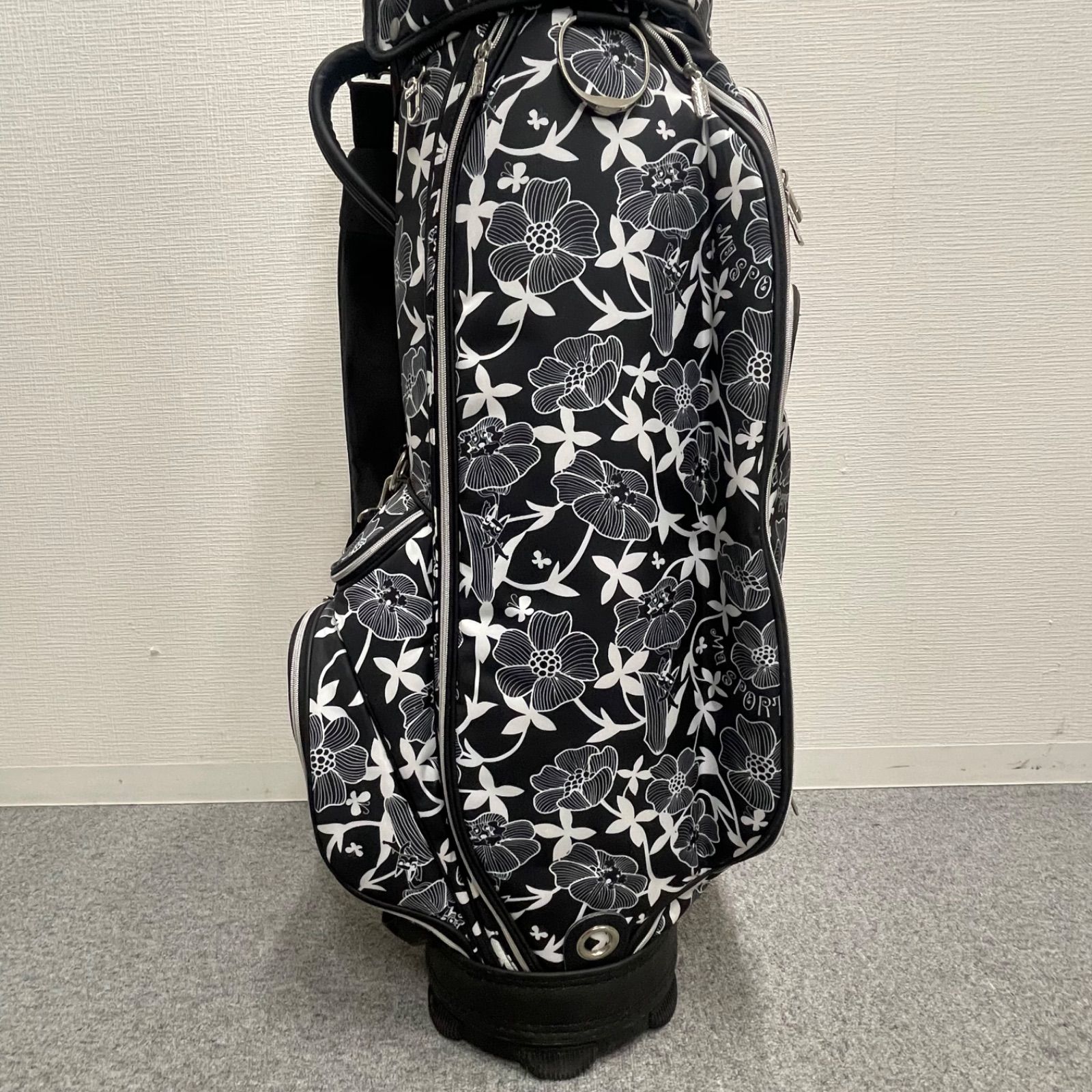キャディバッグ 花柄