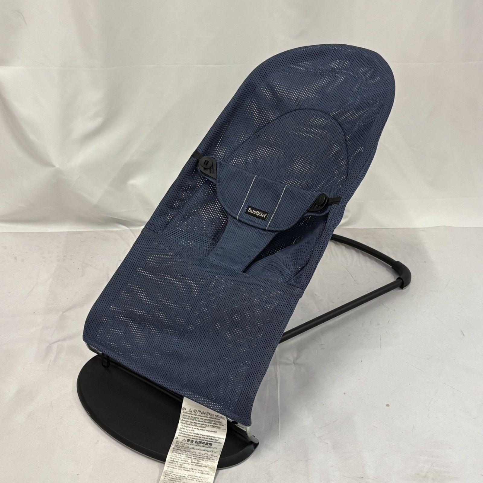 【美品】ベビービョルン　バウンサー バランス ソフト   ダークブルー ベビービョルン バウンサー バランス ソフト メッシュ ダークブルー