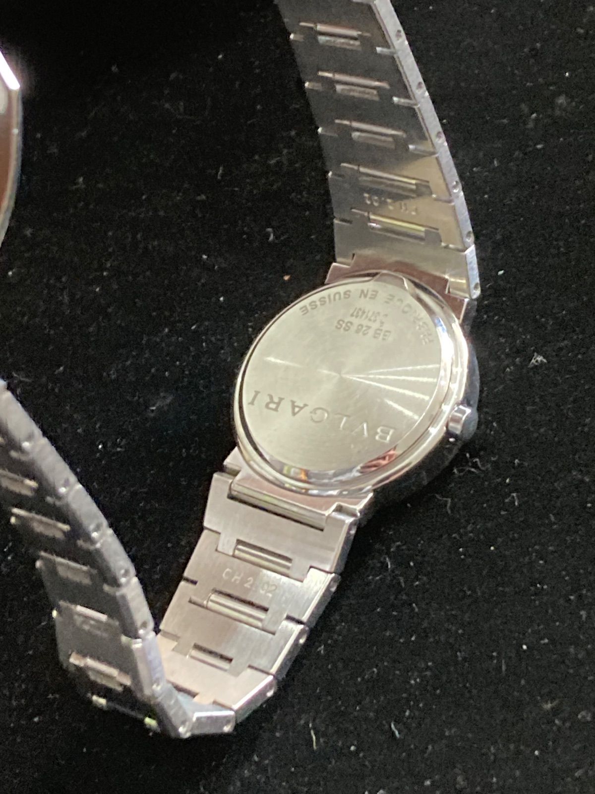 BVLGARI BB26SS 電池交換済　付属品あり　正規品 BVLGARI ブルガリ BB26SSの電池交換