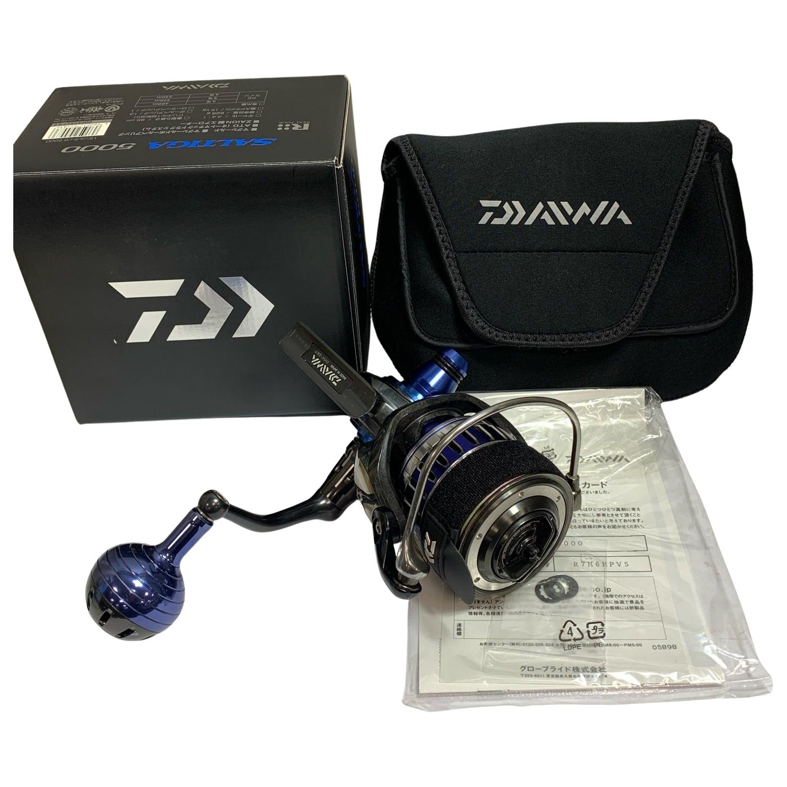 DAIWA ダイワ 15ソルティガ 5000 スピニングリール 箱・取説付 DAIWA ダイワ 15ソルティガ 5000 スピニングリール 箱・取説付