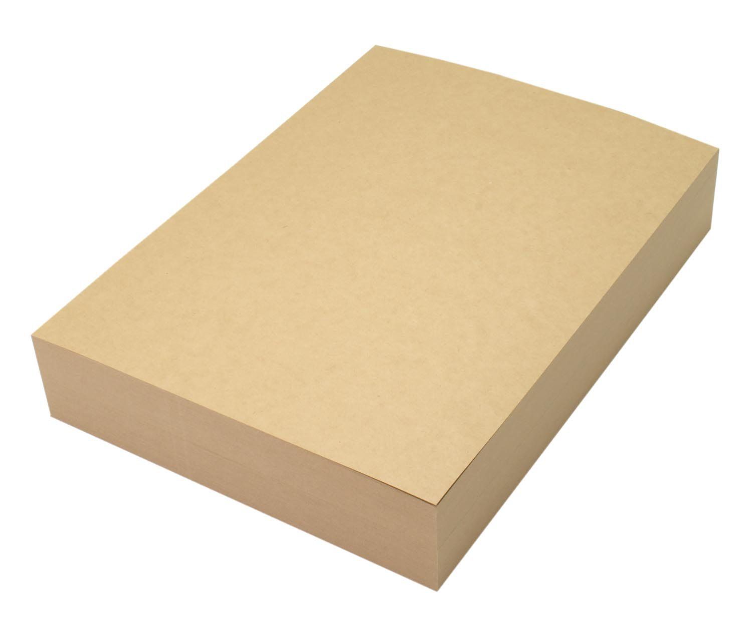 A4 モダンクラフト クラフト紙 はがき 名刺 DIY 約0.25mm/枚 厚口 180g/m2(