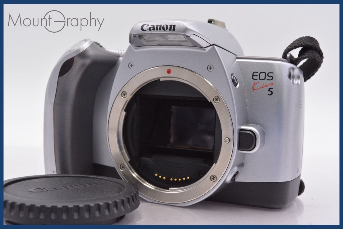 上 キヤノン Canon EOS Kiss 5 ボディキャップ付 完動 同梱可 yk5192